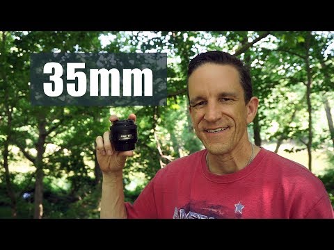Great Lens (35mm) - Field Test and Review (demo w/ Nikon D3400)