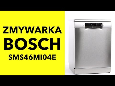 Zmywarka Bosch SMS46MI04E - dane techniczne - RTV EURO AGD